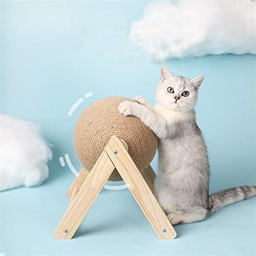 גופי חתול השריטה חתול גלגל עץ מגדל גרדן כדור צעצוע חתלתול סיסל חבל לוח טחינת כפות צעצועי חתול