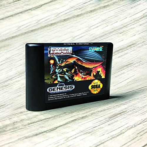 אימפריה הפלדה - ארהב תווית ארהב FlashKit MD Electroless Card Gold PCB עבור Sega Genesis
