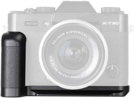 WEPOTO XT30-C אחיזת יד שחרור מהיר לוחית L סוגר QR צלחת תואם לעור Fujifilm X-T30 X-T20 X-T10