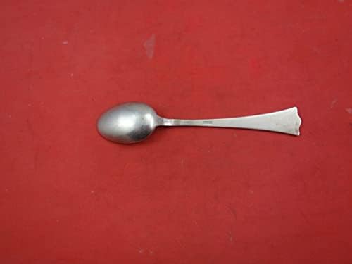 Kronsolv מאת J. Tostrup Norwegian Sterling Silver Demitasse Spoon 4 1/4