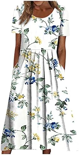 שמלות מזדמנות לנשים 2023 יום חג הפסחא יום האהבה סנט פטריק יום פטריק גנרי שמלת שמלה שמלה שמלה מפוארת שמלת