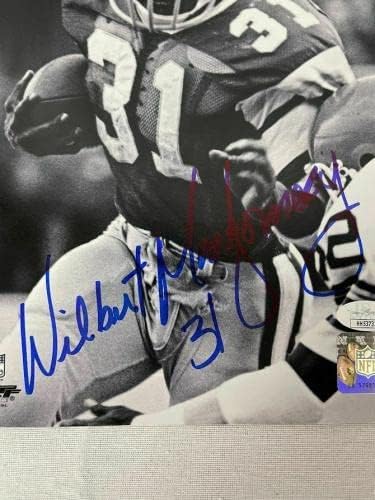 וילברט מונטגומרי חתום על חתימה עם חתימה פילדלפיה איגלס 8x10 צילום JSAHH53732 - תמונות NFL עם חתימה