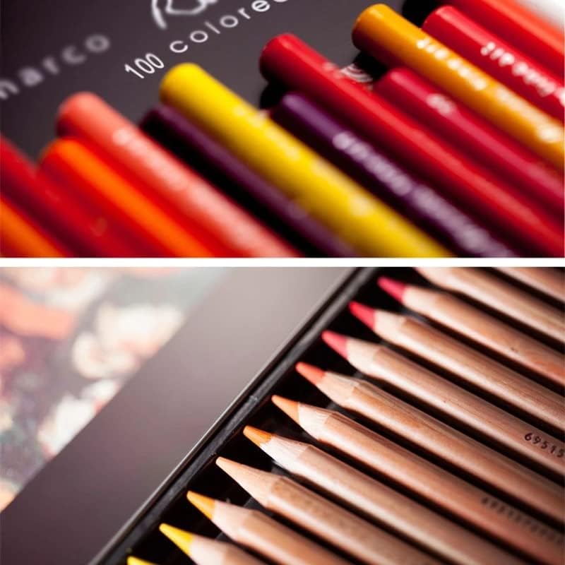 עפרונות צבעוניים בצבע וולנוטה שמן מקצועי ציור עפרונות סט רישום צבע צבעוני צבע עפרונות