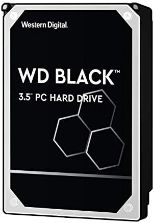 WD שחור 6TB ביצועים שולחן עבודה שולחן עבודה קשיח כונן - 7200 סלד SATA 6 GB/S 128MB מטמון 3.5 אינץ ' - WD6002FZWX