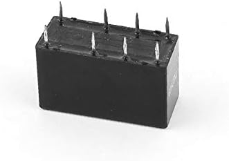 סליל 24 וולט 8 סיכות ממסר כוח לוח חשמל שחור (24 סליל 8 פינים ממסר כוח לוח חשמל שחור)