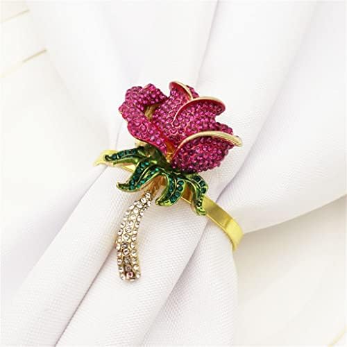 30 יחידות עלה פרח מפית כפתור מלון מסיבת חתונת מפית טבעת בד טבעת