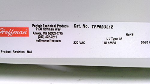 הופמן TFP62UL12 חבילת מאוורר קירור, 6 , NEMA 12, 230V, 50/60 הרץ