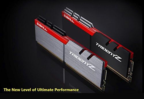 G.Skill 32GB סדרת Tridentz DDR4 PC4-27200 3400MHz עבור אינטל Z170 דגם זיכרון שולחן עבודה שולחן עבודה F4-3400C16Q-32GTZ