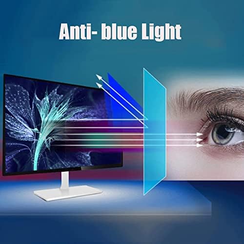 אנטי-כחול אור טלוויזיה מסך מגן סרט אנטי בוהק אנטי אולטרה סגול להקל על העין-חלבית הגנה מסנן פנל-4 קראט ישן &מגבר;