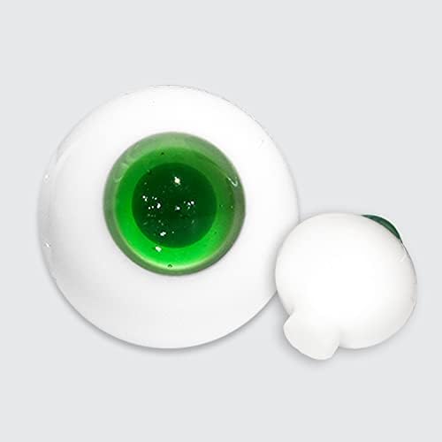 Imgumi PX-02 גלגלי עיניים למלאכה 16 ממ, עיצוב טהור בעבודת יד עיניים מזויפות, גלגל עין 1, מתאים לבובות, מסכות,