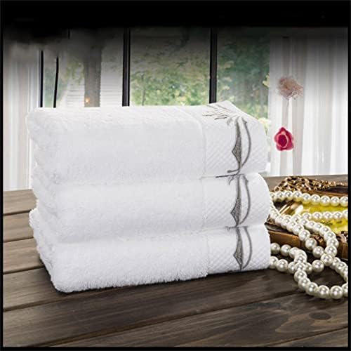 מגבת מלון ZLXDP מגבת 3 חלקים מגבת מתנה עסקית כותנה כותנה מים לבנים כפופים