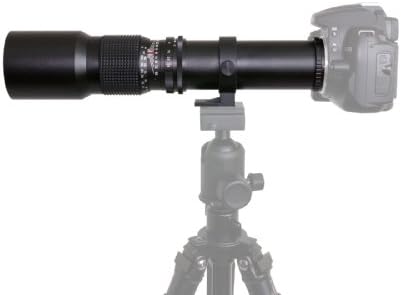 עדשה טלפוטו מוגדרת מראש של Opteka 500 ממ עבור Nikon D5, D4S, D4, D3X, DF, D810, D800, D750, D610, D500, D7500,