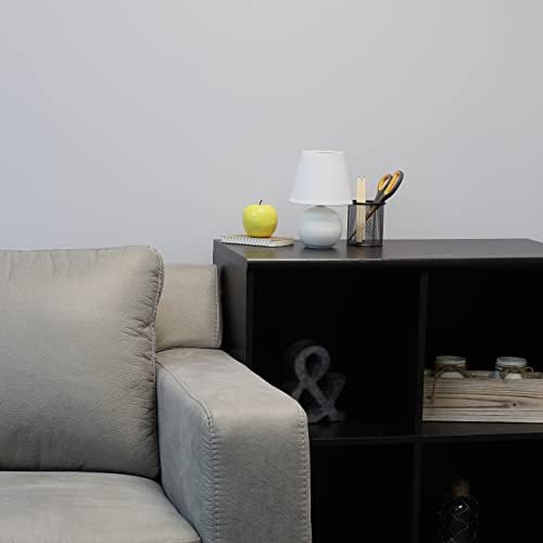 עיצובים פשוטים 2008-כבוי מיני קרמיקה גלוב מנורת שולחן, כבוי לבן