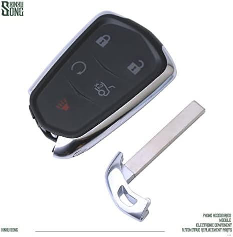 שינקסוסונג הייק2אב רכב מפתח שלט ללא מפתח כניסה מרחוק 5 כפתור החלפת כלי רכב תואם עם 315 מגה הרץ