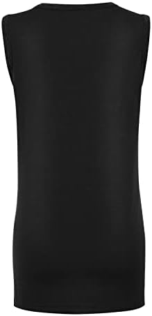 שרוולים למעלה אפוד לנשים סתיו קיץ 2023 טרנדי צווארון עגול כותנה גרפי טרקלין קאמי חולצה טנק אפוד 90