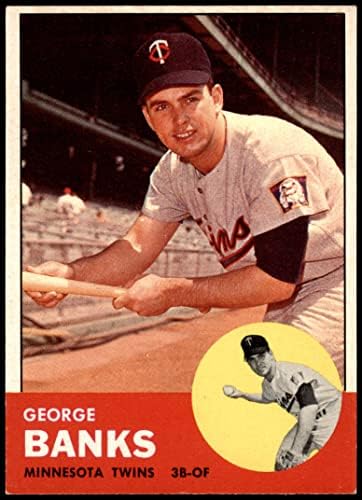 1963 Topps Baseball 564 George Bank