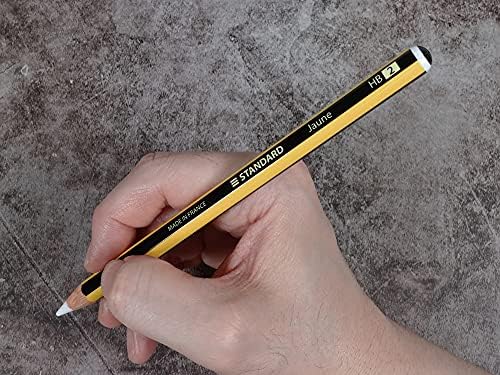 עיצוב פס צהוב ושחור עוטף עור ויניל לעיפרון תפוחים דור שני בלבד, AP2-S-11,
