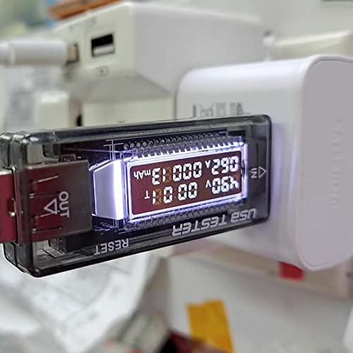 מטען כוח USB בוחן מתח קיבולת זרם 4-20V 3A מטענים לבדיקה וכבלים