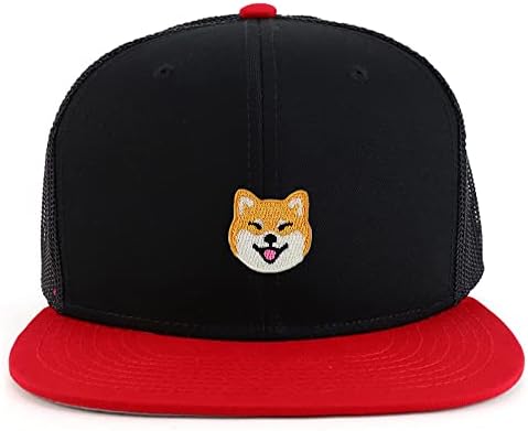 CRAMINCREW XXL גדול שיבה INU תיקון כלב שטוח כובע SNAPBACK