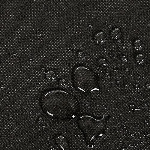 שקית אחסון בגדים של אנדי של אנדי 120 סמ/47, שקיות בגדי כיסוי חליפה, שחור נושם נושם כיסוי אבק מתקפל לא