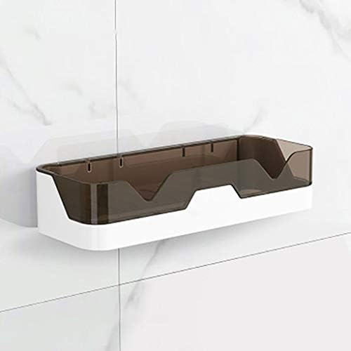 מדף אחסון רכוב על קיר אופנה פשוט סגנון מארגן מקלחת מתלה מטבח ומחזיק אחסון אמבטיה/A