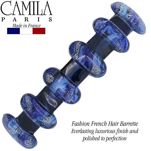 קמילה פריז 3302 קליפ סיכת שיער צרפתי לילדות לשיער ארוך גלי מתולתל עבה, אטבי שיער אחיזה חזקים לנשים,