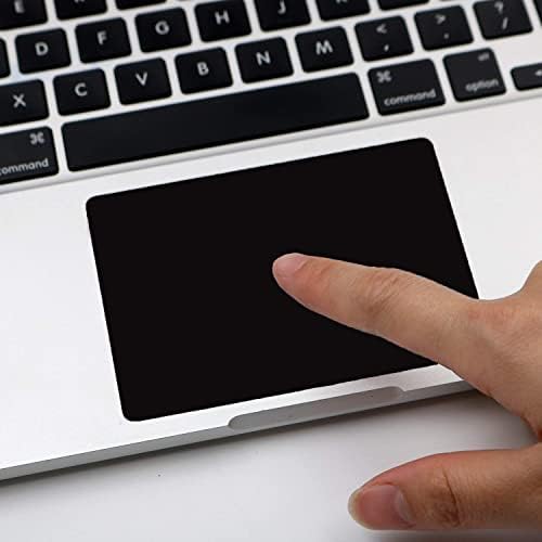 מחשב נייד משטח מגע משטח מגע מגן כיסוי עור מדבקת סרט עבור 15.6 אינץ מחשב נייד, שחור מט אנטי שריטה כרית