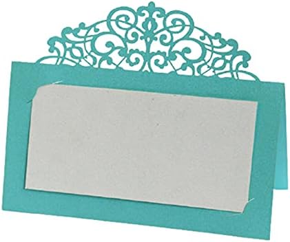 חבילת תודה כרטיס בציר פרח לייזר לחתוך שולחן שם מקום כרטיסי תחרה שם הודעה הגדרת כרטיס חתונה מסיבת