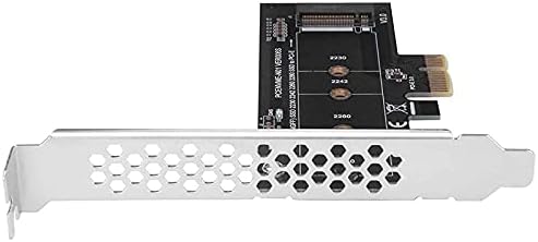 Shyness 2 PCS M.2 SSD M -KEY NVME PCIE 3.0 X1 מתאם כרטיסים עם נמוך ומלא - תומך ב- M.2 PCIE 2230, 2242,