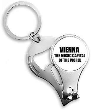 בירת המוזיקה של וינה של העולמי של ניפר ניפר טבעת מפתח פתיחת בקבוקי שרשרת