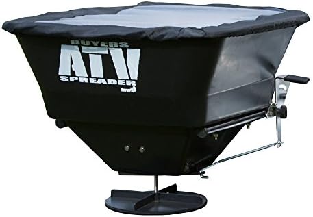 קונים מוצרים ATVS100 טרקטורון מפיץ שידור לכל המטרה 100 קג. קיבולת עם כיסוי גשם, שחור