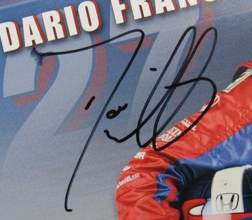 Dario Franchitti חתום חתימה אוטומטית 8x10 תמונה I - תמונות NASCAR עם חתימה