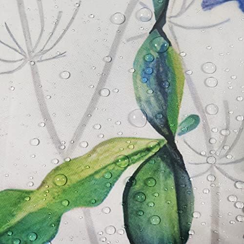 Lfeey X-Ray סגול וילון מקלחת בצבעון סגול פרחי צבעי מים מצחיקים אמנות דקורטיבית קבלו מקלחת עירומה בד וילון