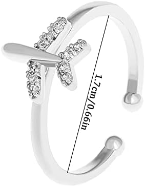 אנילוס פארה מוג ' ר טמפרמנט טבעת אהבת חיבוק טבעת נשי אופנה אישיות טבעת פשוט גבירותיי טבעות