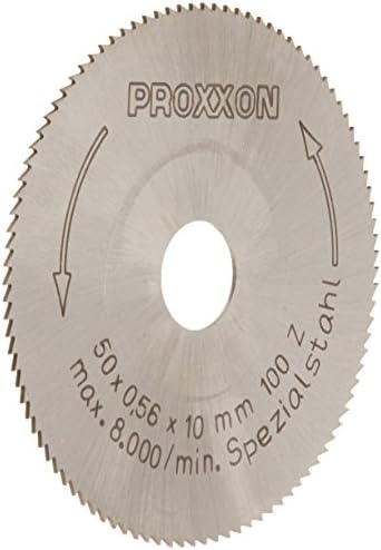 Proxxon 28020 HSS Saw Blade עבור KS 115, 2 , כסף