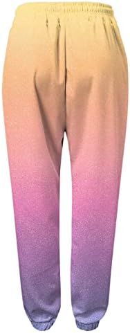 נשים מכנסי טרנינג בבאגי כותנה מקרית רצים גבוהה מותן ספורט צפצף חורף בגדים עם כיסים שמלת מכנסיים