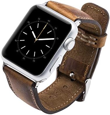 להקות עור של טוסקנה תואמות את Apple Watch 49 ממ 45 ממ 44 ממ 42 ממ להקה, רצועת החלפה IWatch לסדרה 1, 2, 3,