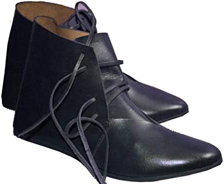 נעלי עור מימי הביניים של Allbestuff