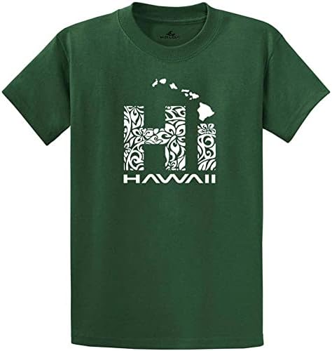 ארהב של ג'ו קולואה גלישה איי הוואי שבטי בהוואי חולצות בהוואי רגילות, ביג וגבוה