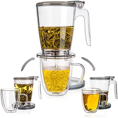 Tealyra - יצרנית Rapidtea - 30 אונקיות - קומקום תה רופף - יצרנית התה הטובה