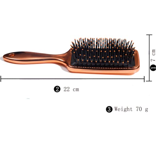 מברשת שיער מתנתקת לגברים, נשים וילדים - זיפים רכים מברשת ההנעה של רכות למברשת מתולתלת, טבעית, רטובה,