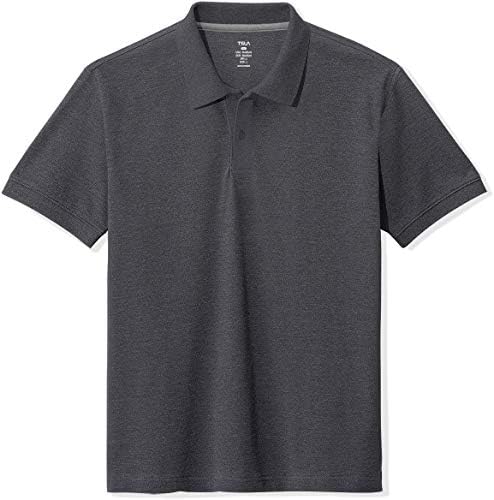 TSLA 1 או 2 חבילה של חולצות פולו כותנה לגברים, חולצות קלאסיות של שרוול קצר קלאסי, חולצות מזדמנים מוצקות, חולצת