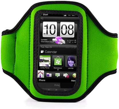 Vangoddy ירוק אוניברסלי טלפונים סלולריים מחזיק לריצה ריצה תואמת ל- LG Viper 4G LTE Smartphone