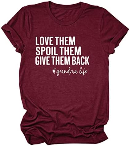 סבתא חיים חולצת T Love אותם מקלקלים אותם מחזירים אותם חולצת סבתא
