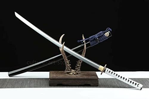 סכין GLW יפני סמוראי חרב שחור סט מלא טנג