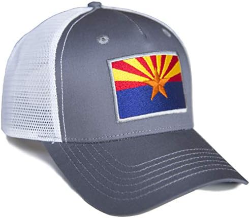 עניבה בינלאומית דגל אריזונה כובע בייסבול משאית סנאפבק