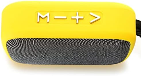 Invicta 31494 רמקול אלחוטי נייד Bluetooth, צהוב