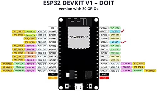 דיאן ESP-Wrow-32 ESP32 מועצת הפיתוח ESP-32S עם מועצת הרחבה