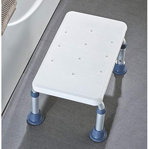 כיסא מקלחת ווידז עם גובה מתכוונן מחוזק לקשישים שרפרף מקלחת ארגונומי עם גובה מתכוונן