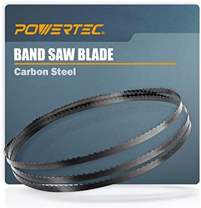 Powertec 13161 56-1/8 x 3/8 x 6 TPI להקת Saw Blade, עבור דלתא, פרו-טק ואוהיו פורג '3-גלגלים 10 מסור
